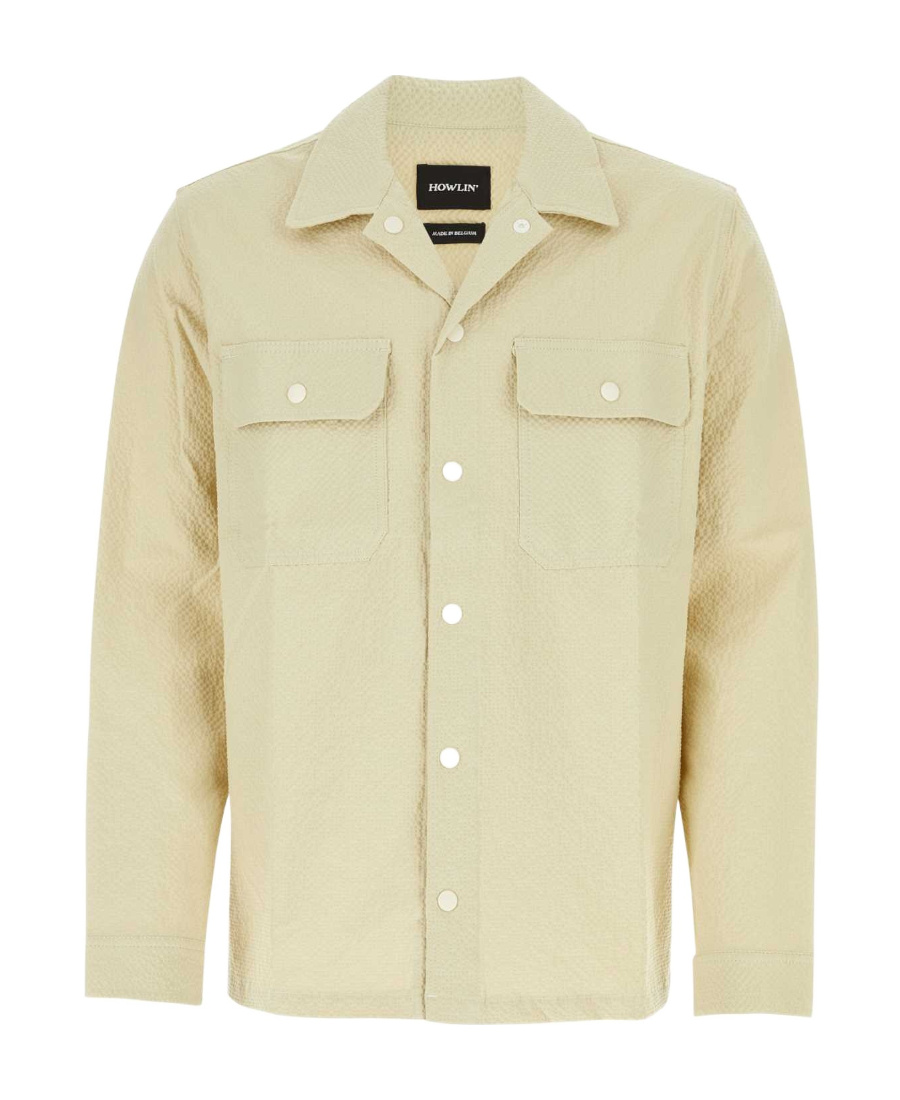 Shop Howlin' Pockets-detail Shirt In Nude
