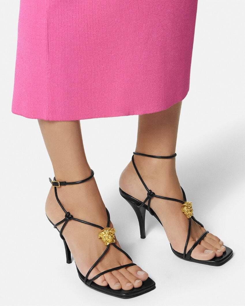 Versace 85mm La Medusa Sandals