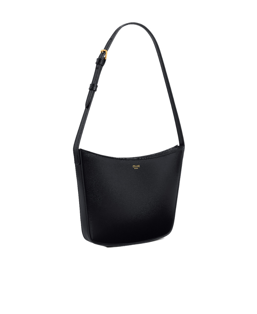 Celine Medium Croque Shoulder Bag In Black