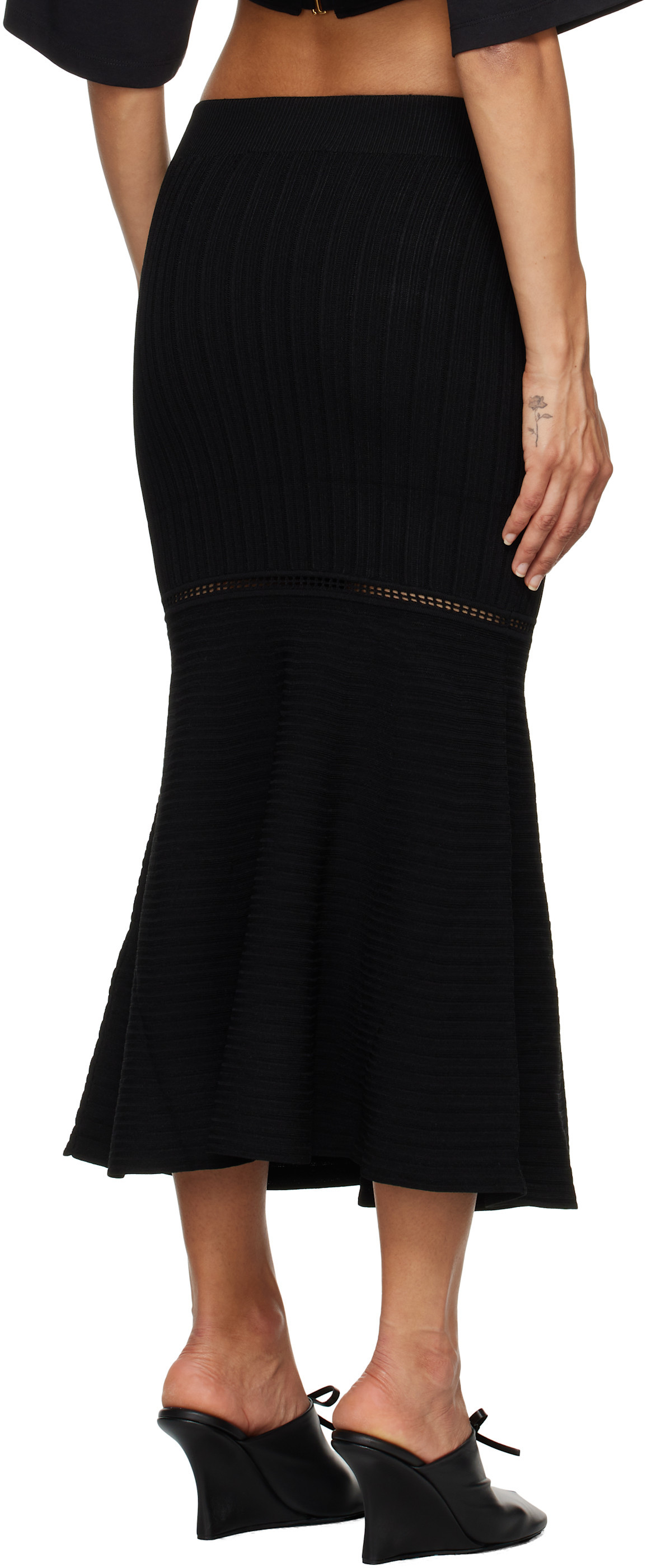 VICTORIA BECKHAM FLARED SKIRT