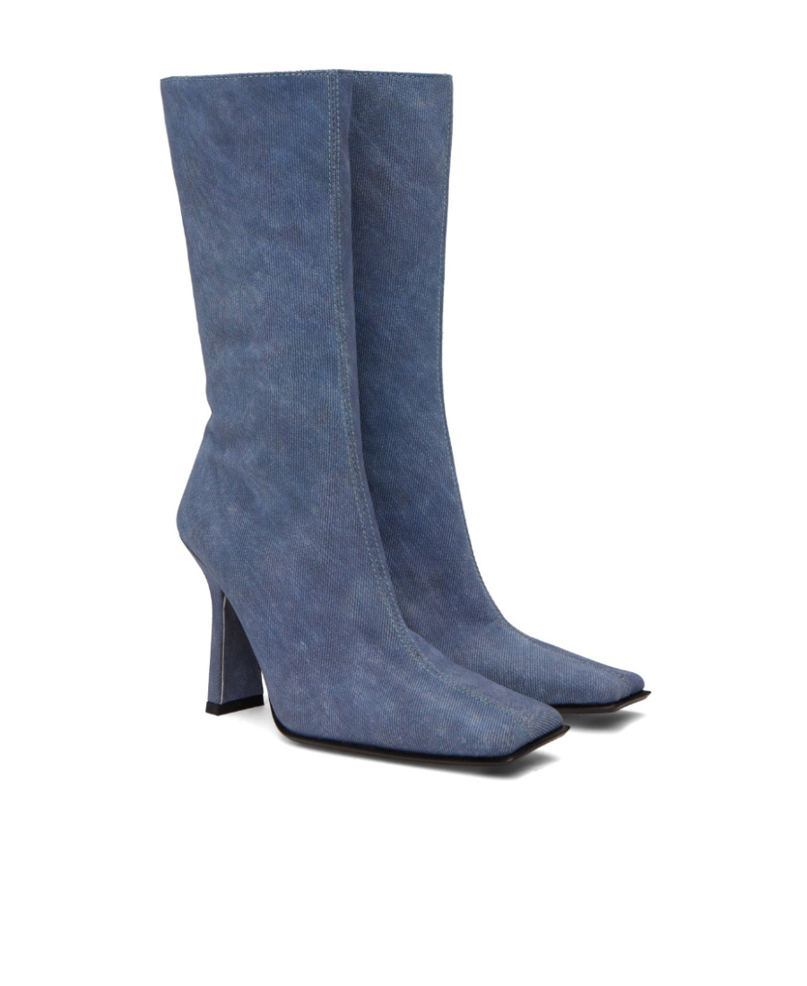 Miista Blue Noor Boots In Blue