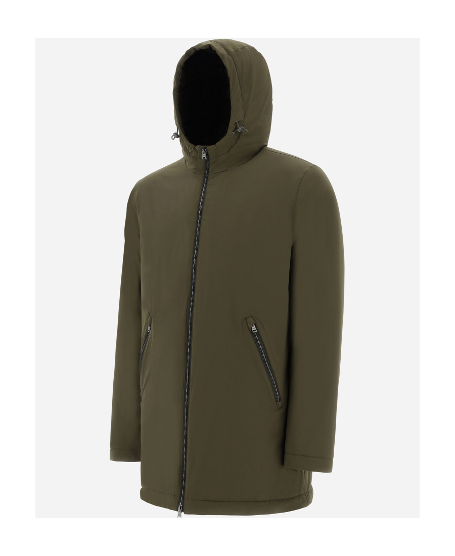 Herno Resort Ponente Hooded Parka In Green
