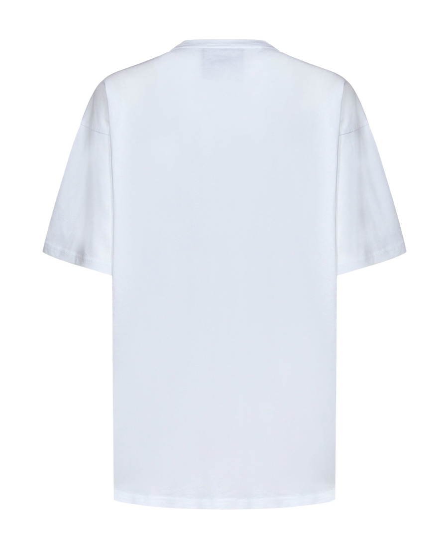 Moschino Teddy Bear Print T-shirt In White