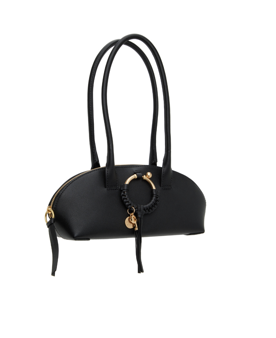 See By Chloé Joan Leather Shoulder Bag In Black