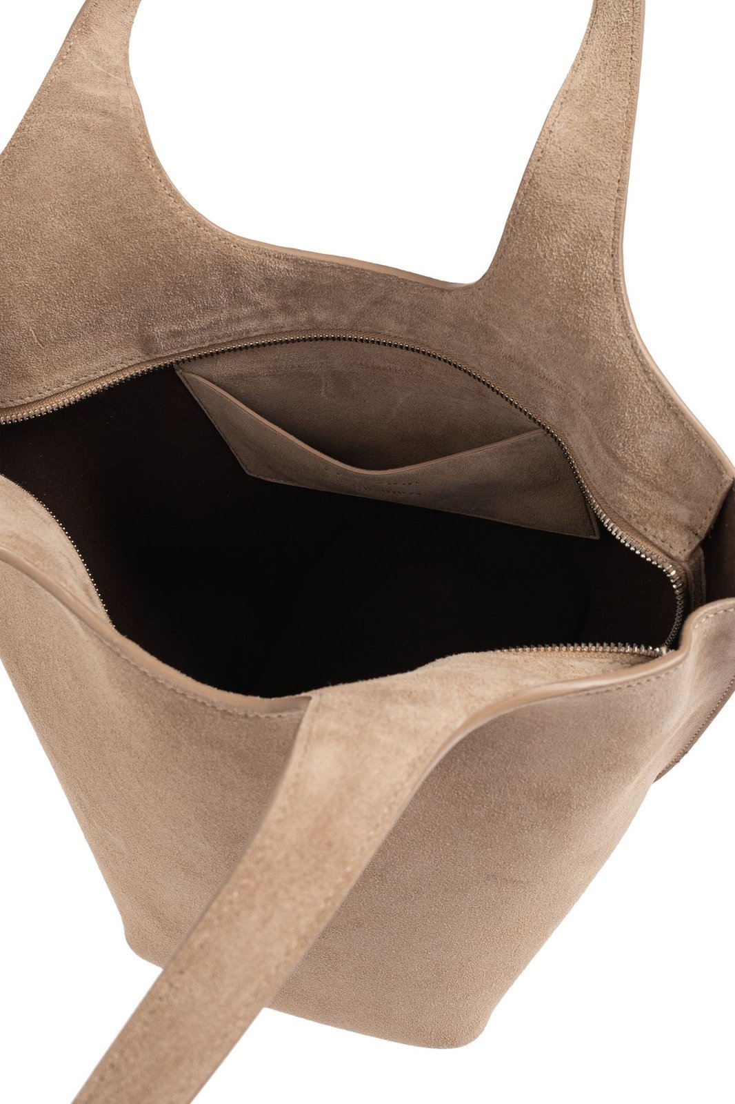 Attico Medium La Scoop Tote Bag In Neutral