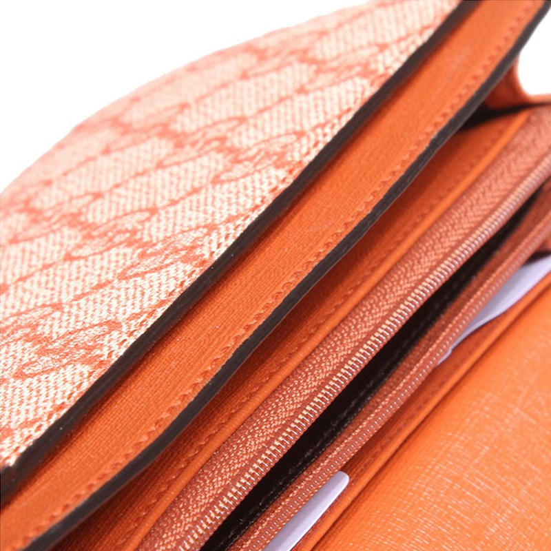 Gucci Double G Pattern Wallet In Nude