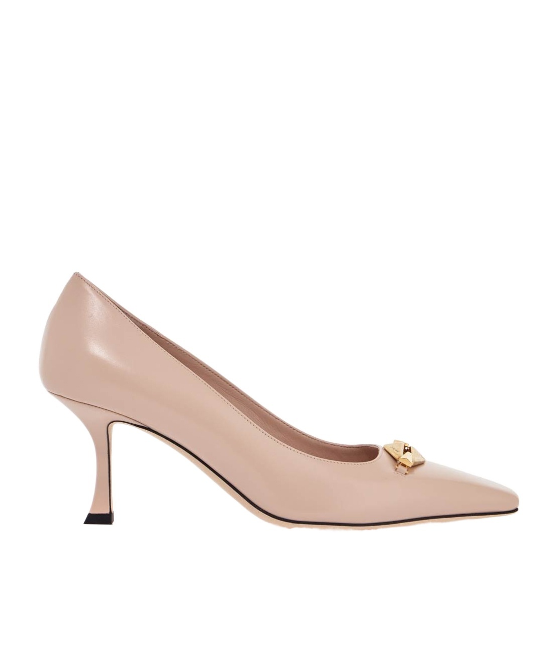 Jimmy Choo Ryker 70 Embellished Leather Pumps In Nude