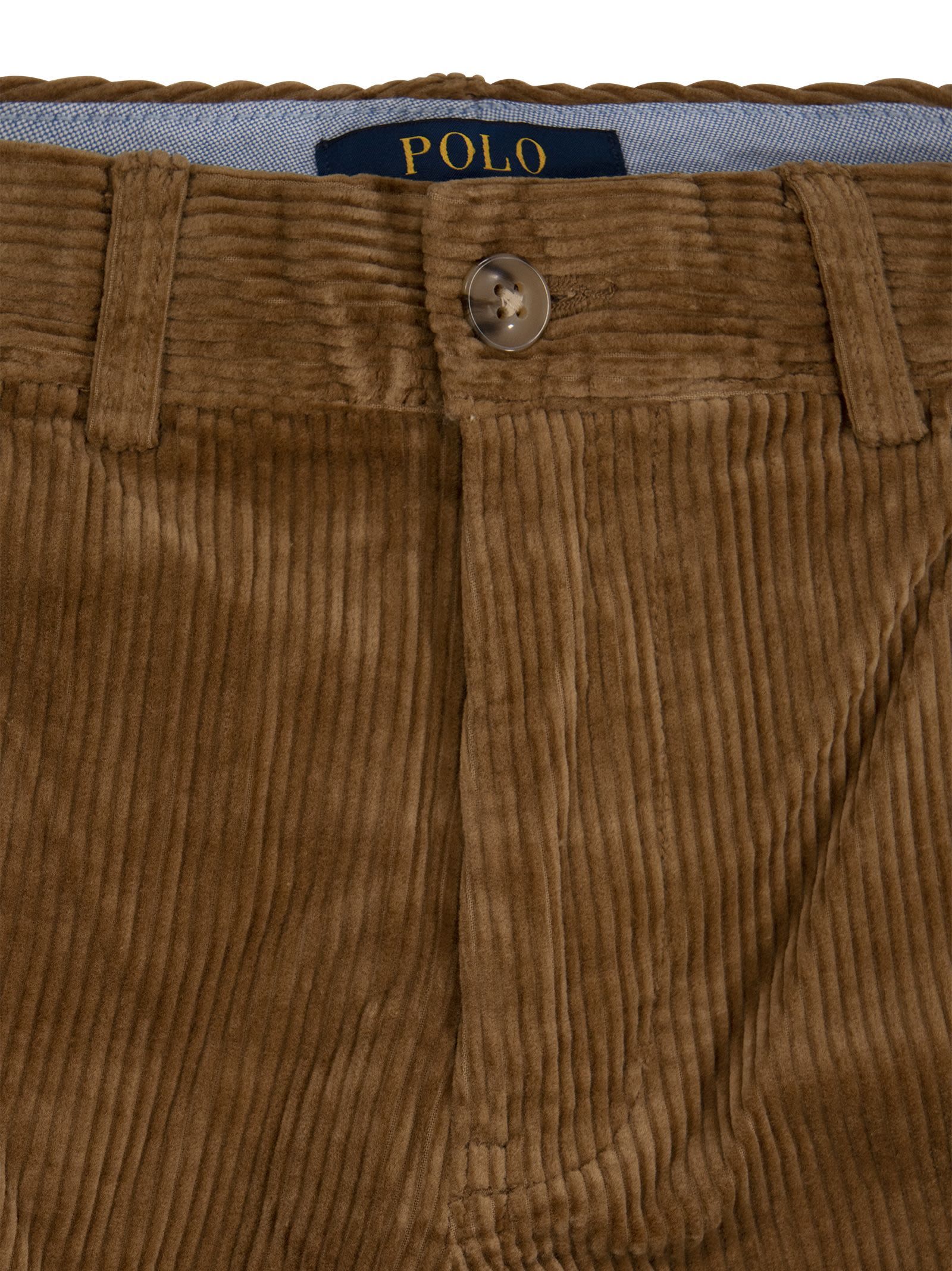 Polo Ralph Lauren Cotton Corduroy Trousers In Brown