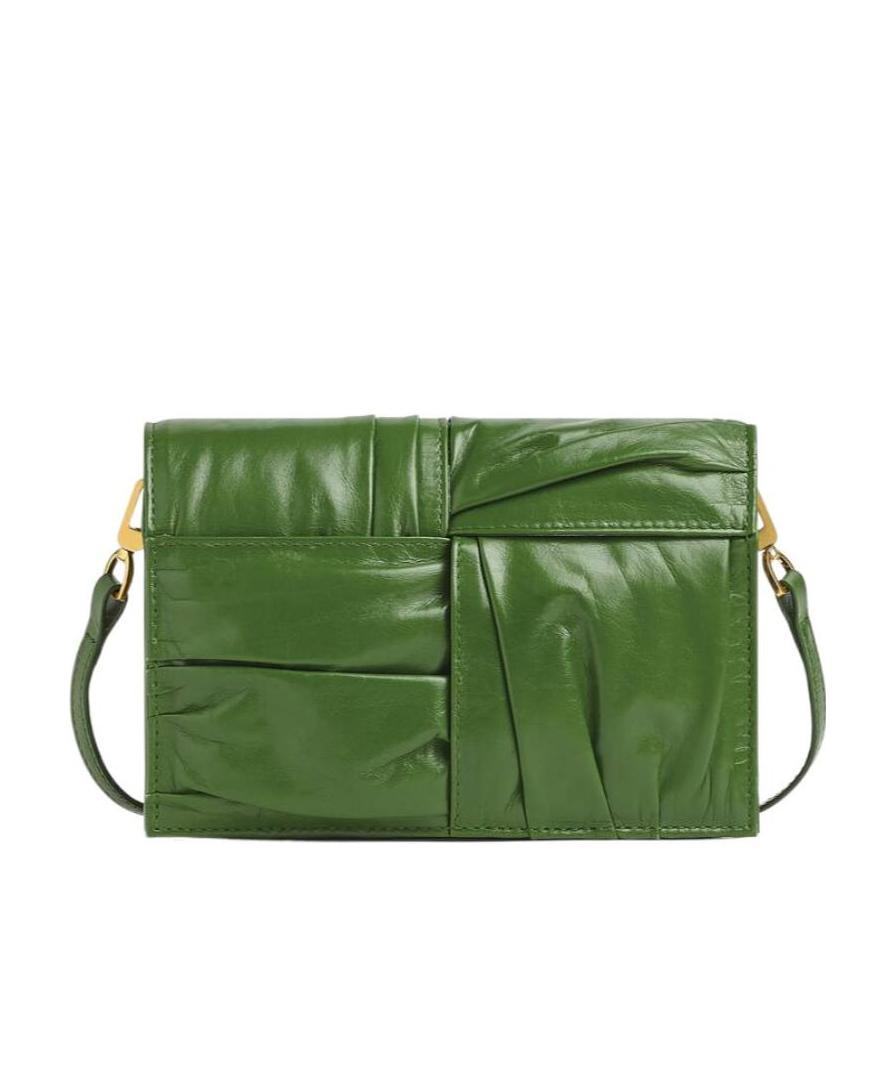 Bottega Veneta Cassette Cross Body Bag In Green