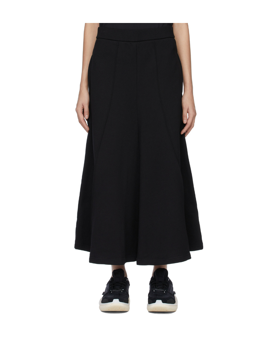 Y-3 Flared High-waisted Skirt In Black
