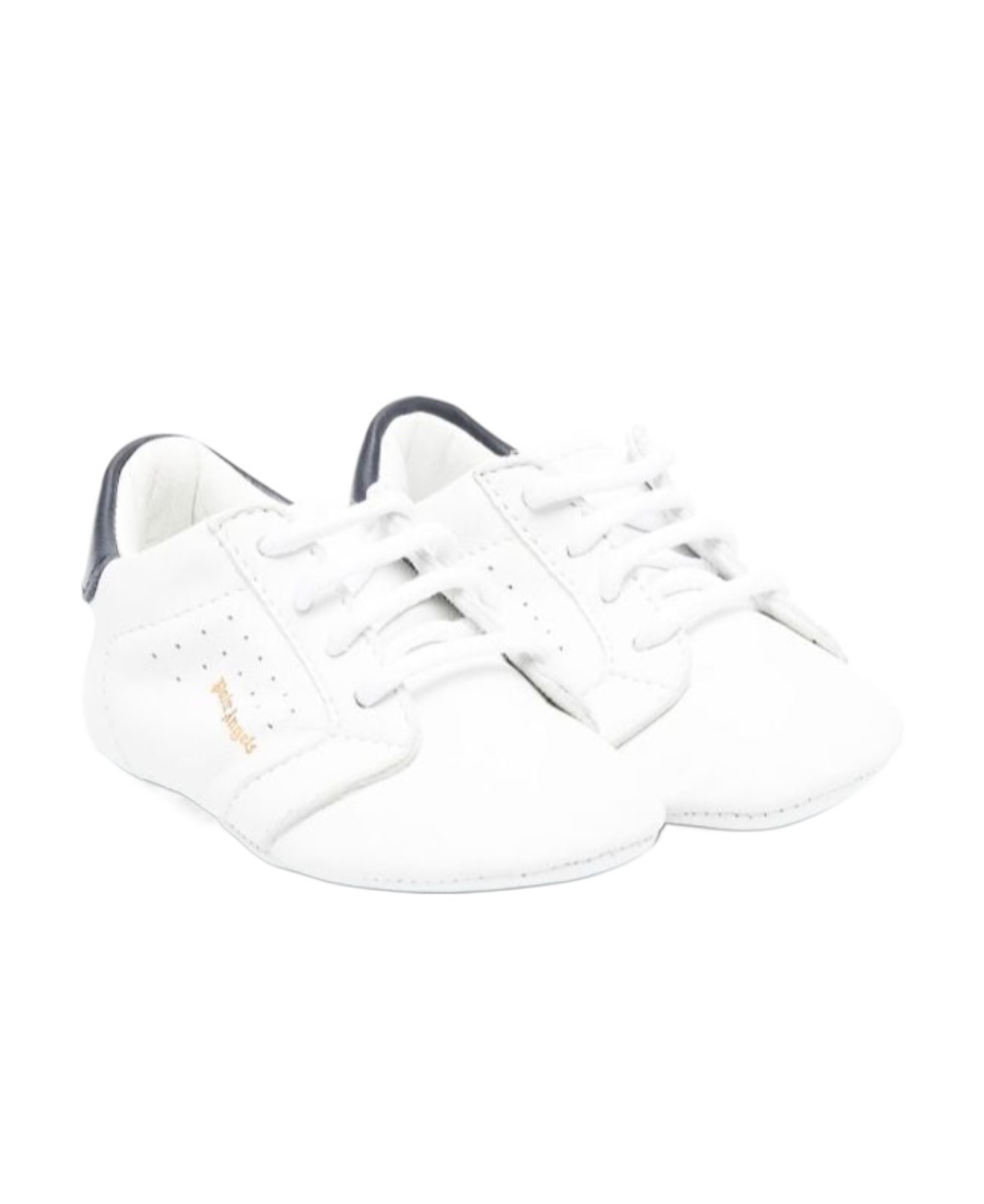 Palm Angels Palm One Leather Sneakers In White