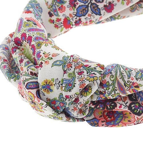 Etro Pattern Hair Band In Multicolor