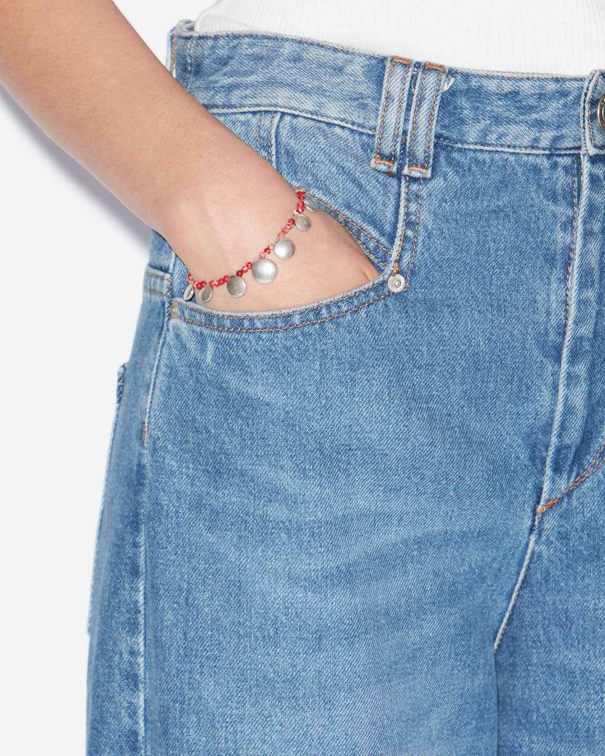 Isabel Marant Round Tassel Bracelet In Multicolor