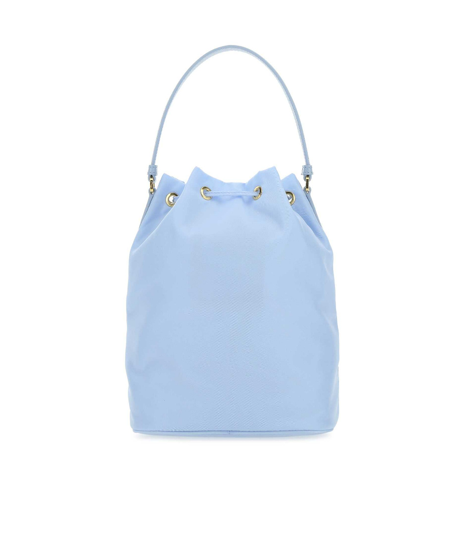Prada Padded Nappa-leather Re-edition Shoulder Bag In Blue