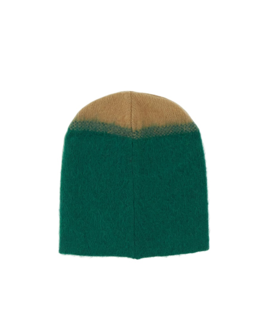 Etro Embroidered-logo Beanie In Green