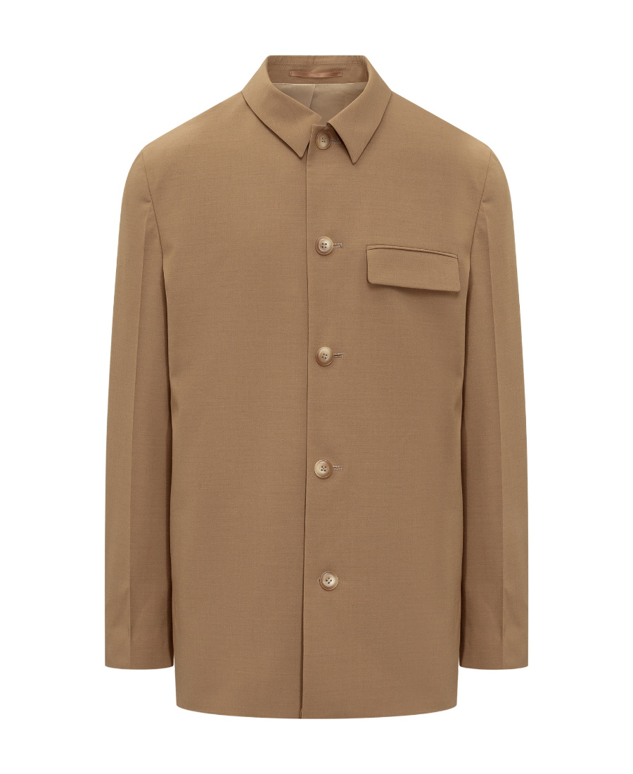 Nanushka Rox Modal-blend Blazer In Brown