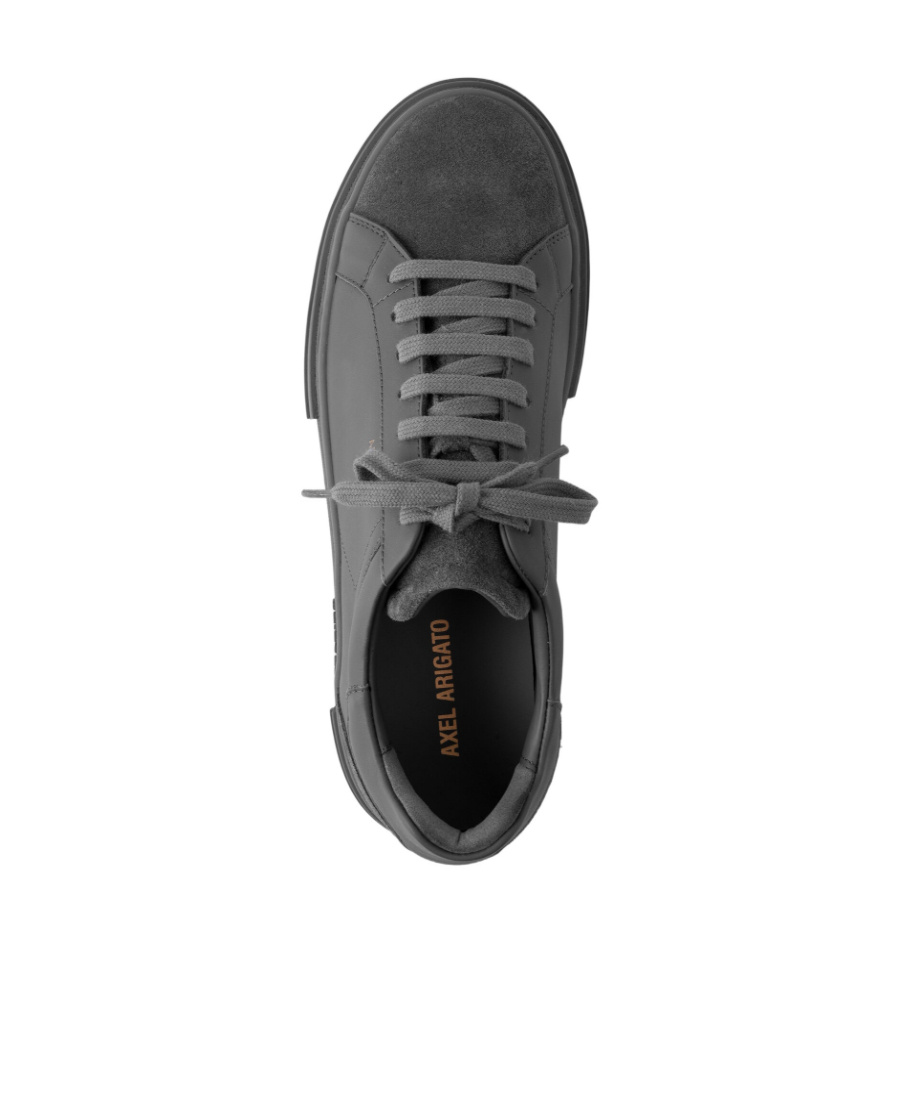 Shop Axel Arigato Round Head Low-cut Skate Shoes In Black