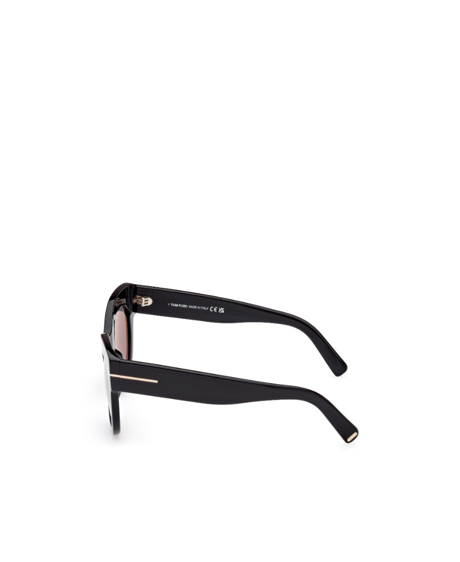 Tom Ford Lucilla 51mm Gradient Cat Eye Sunglasses In Black