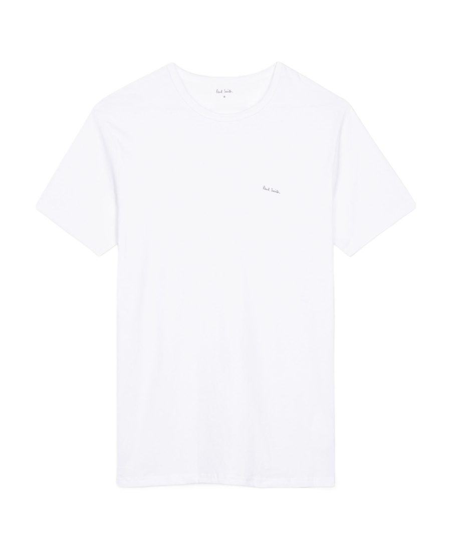 Paul Smith 5 Pack Mens Script Logo T-shirts In Black