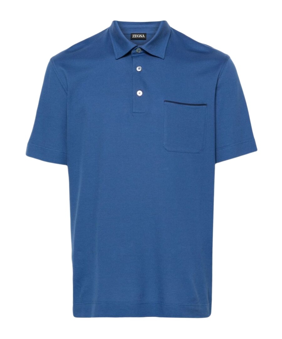 ZEGNA COTTON PIQUÉ POLO SHIRT 