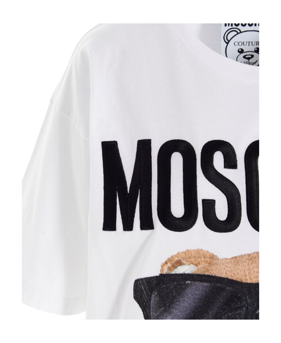 Moschino Teddy Bear-print T-shirt In White