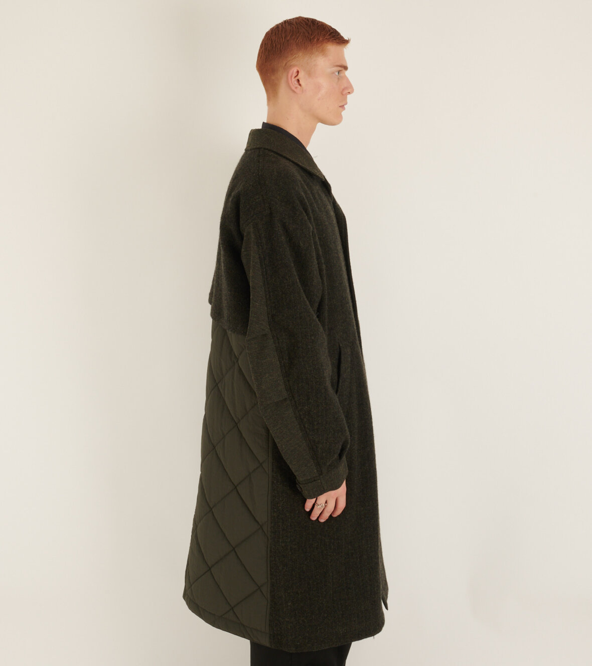 COMME DES GARÇONS LONG-SLEEVED COAT 