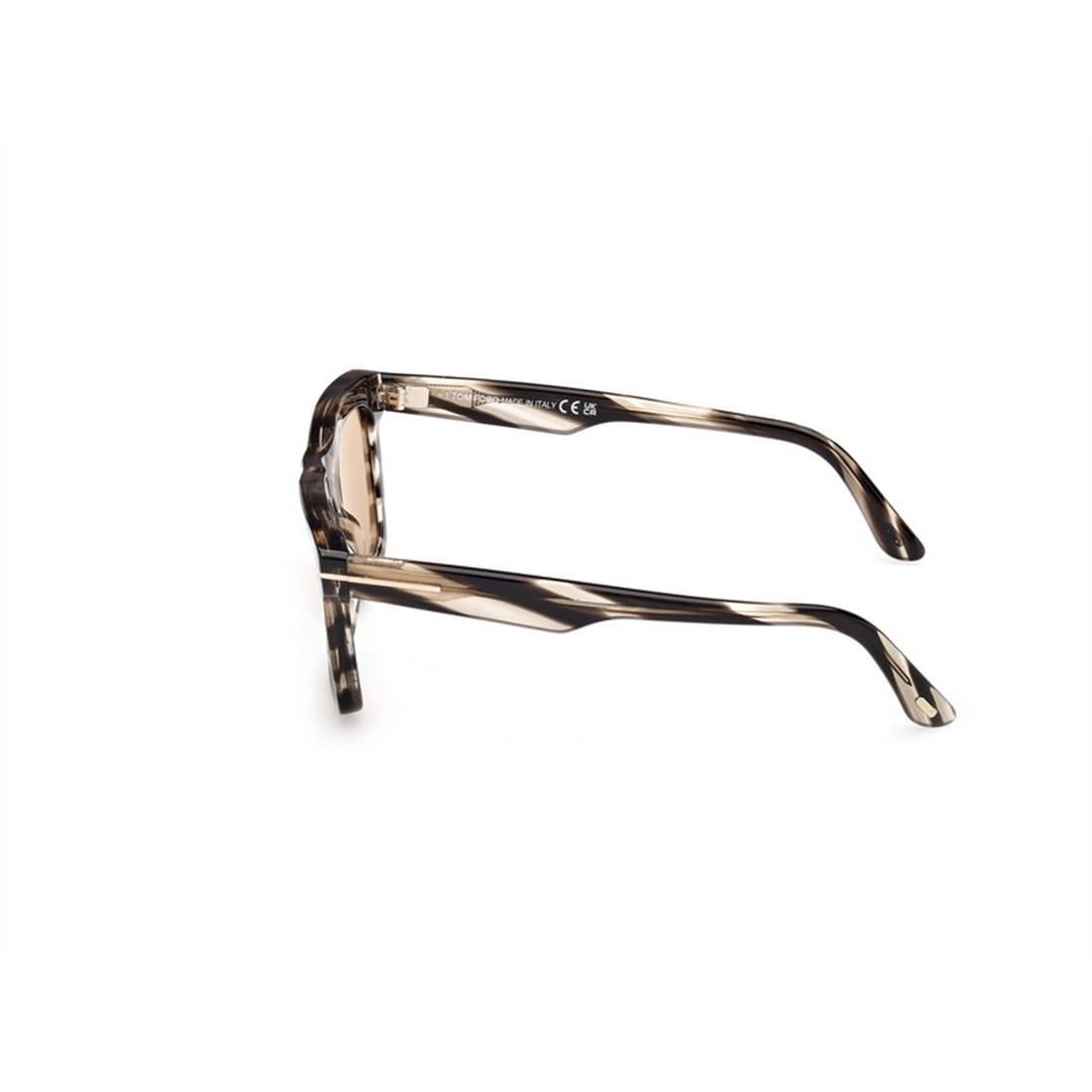 Tom Ford Eyewear Lelio Square Frame Sunglasses In Gray
