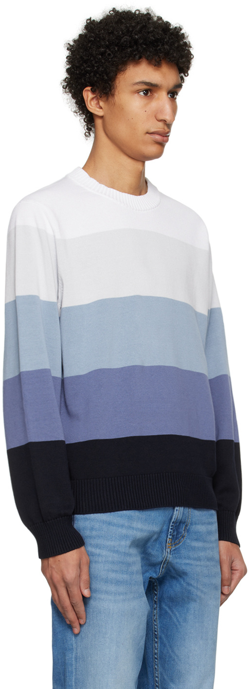 HUGO BOSS STRIPED SWEATER