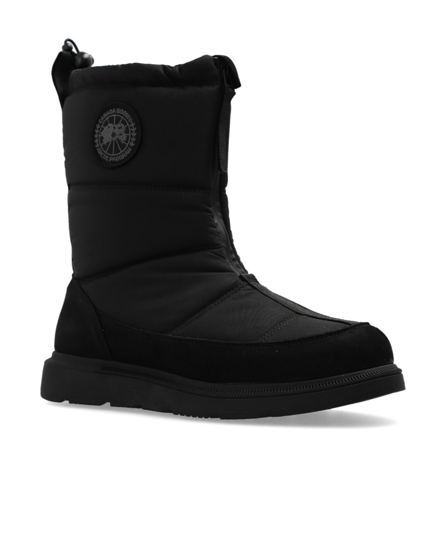 Canada Goose Crofton Padded Ankle Boots In Black