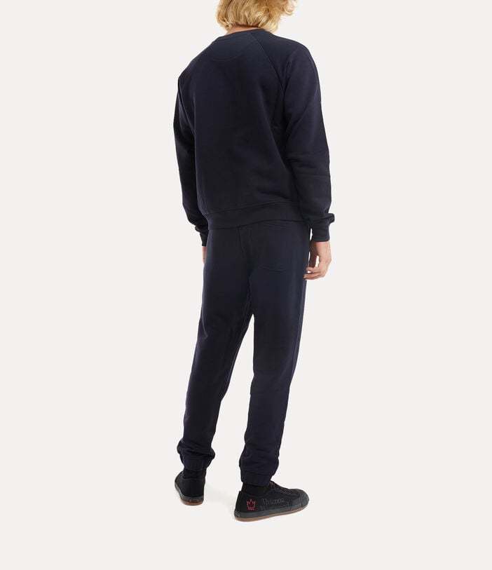 Vivienne Westwood Spray Orb-print Cotton Sweatshirt In Black