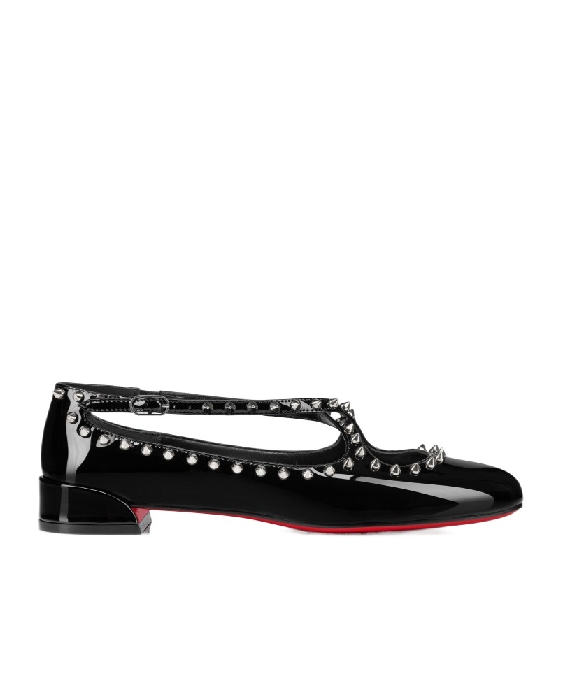 Christian Louboutin Women's Pilouta Jane Ballet Flats In Black