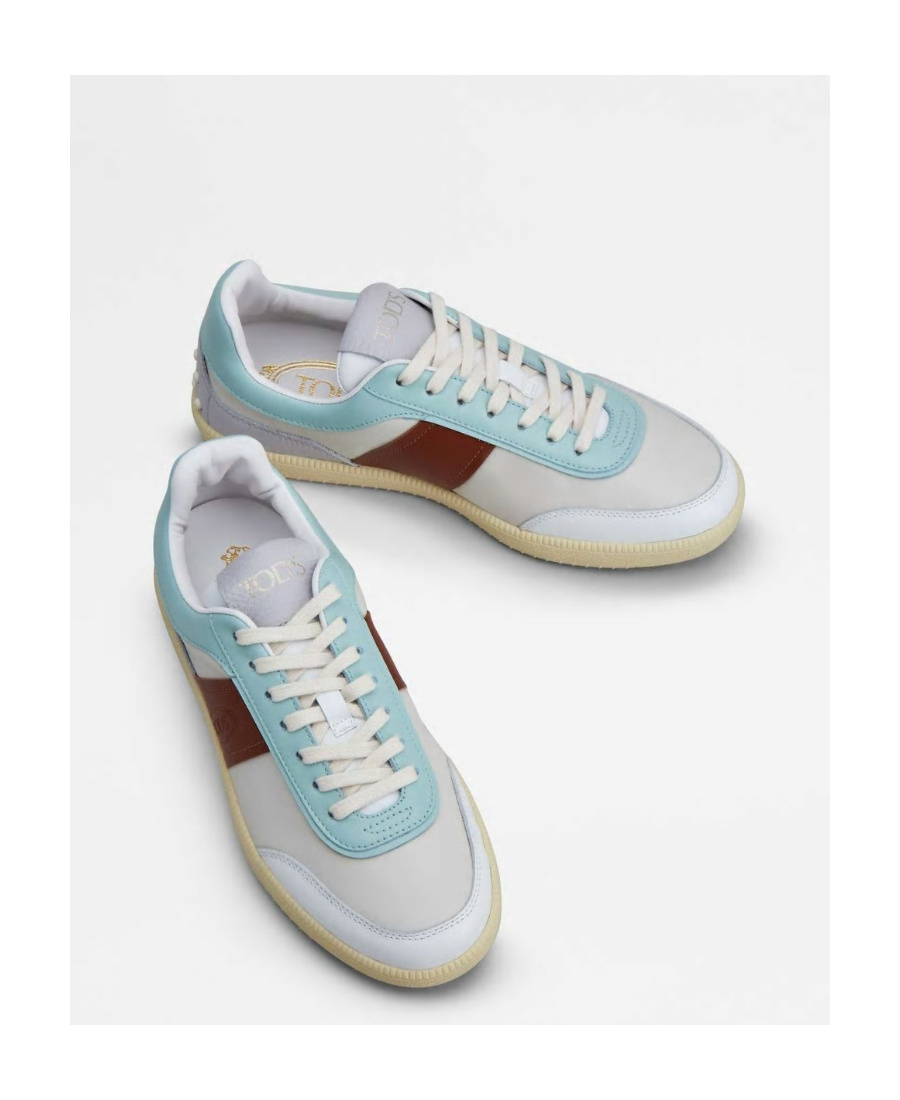 Tod's Multicolor Logo Low Upper Board Shoes In Multi