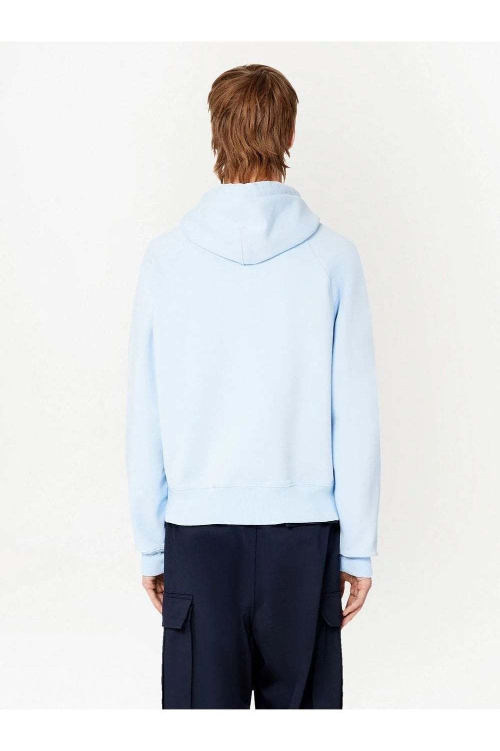 AMI ALEXANDRE MATTIUSSI AMI DE COEUR LONG-SLEEVE HOODIE