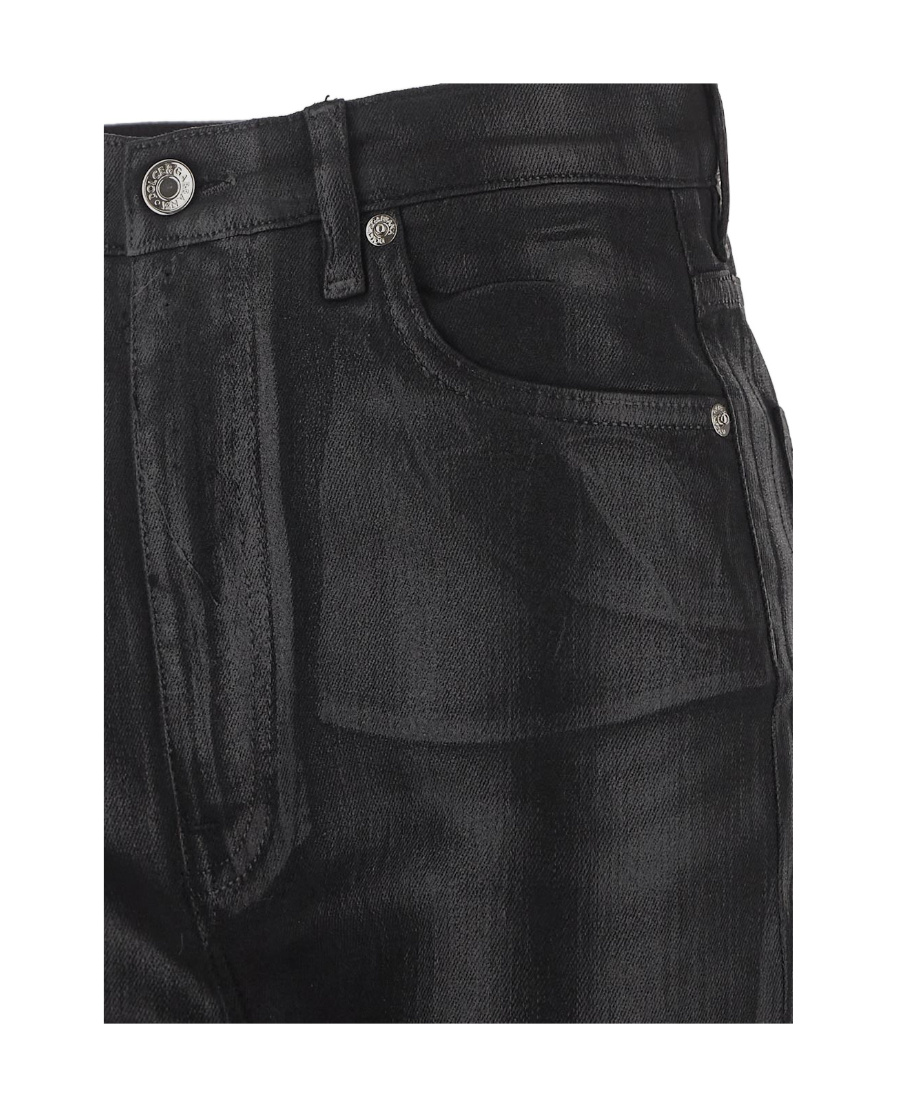Dolce & Gabbana Grace Coated Denim Skinny Jeans In Black