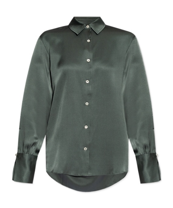 ANINE BING MONICA SILK SHIRT