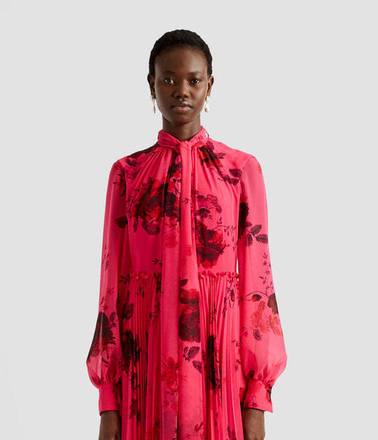 ERDEM LONG-SLEEVED DRESS DRESS 