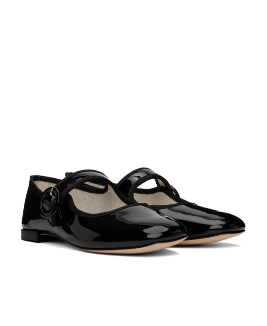 Repetto Flat-soled Ballet Shoes In Black