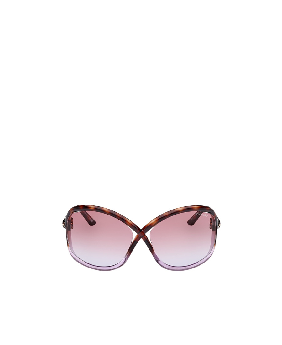 Tom Ford Eyewear Butterfly Frame Sunglasses In Pink