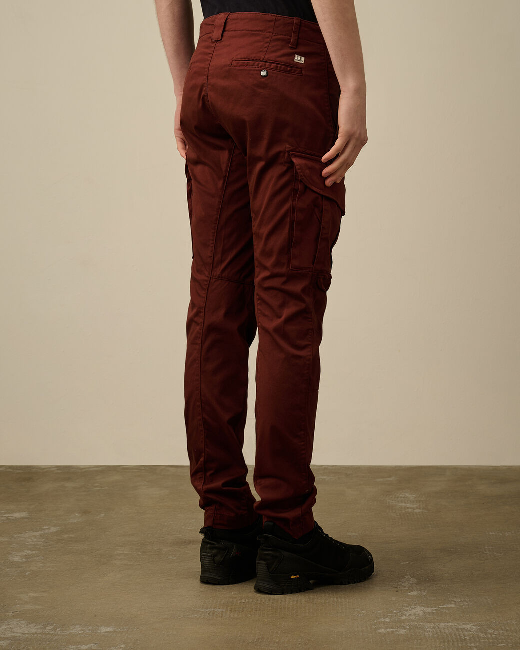 C.p. Company Belt Loop Track Pants In Brown