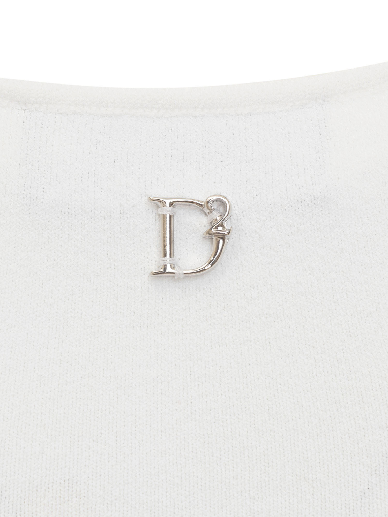 Dsquared2 Top In Viscose Blend In White