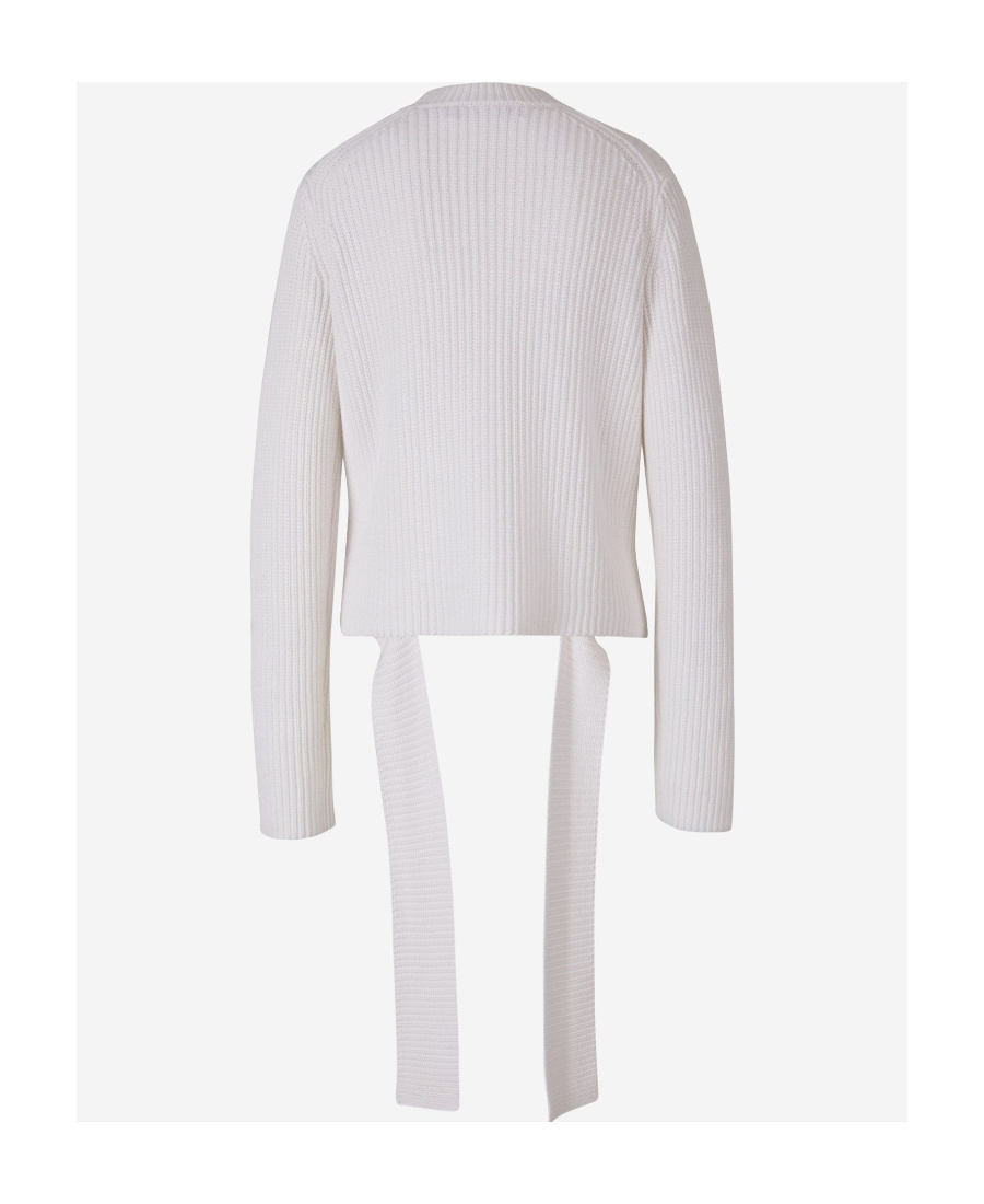 Shop Proenza Schouler Long-sleeved Sweater In White