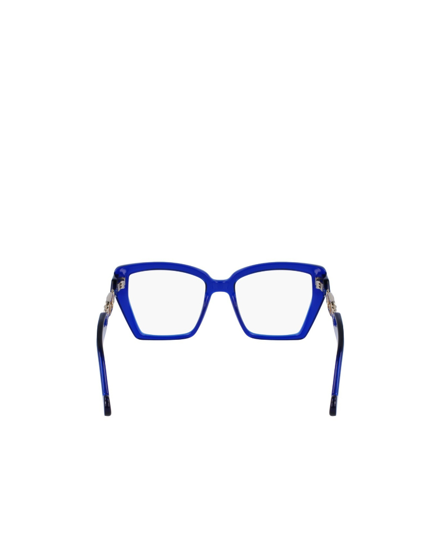 Liu •jo Logo Flat Mirror In Blue