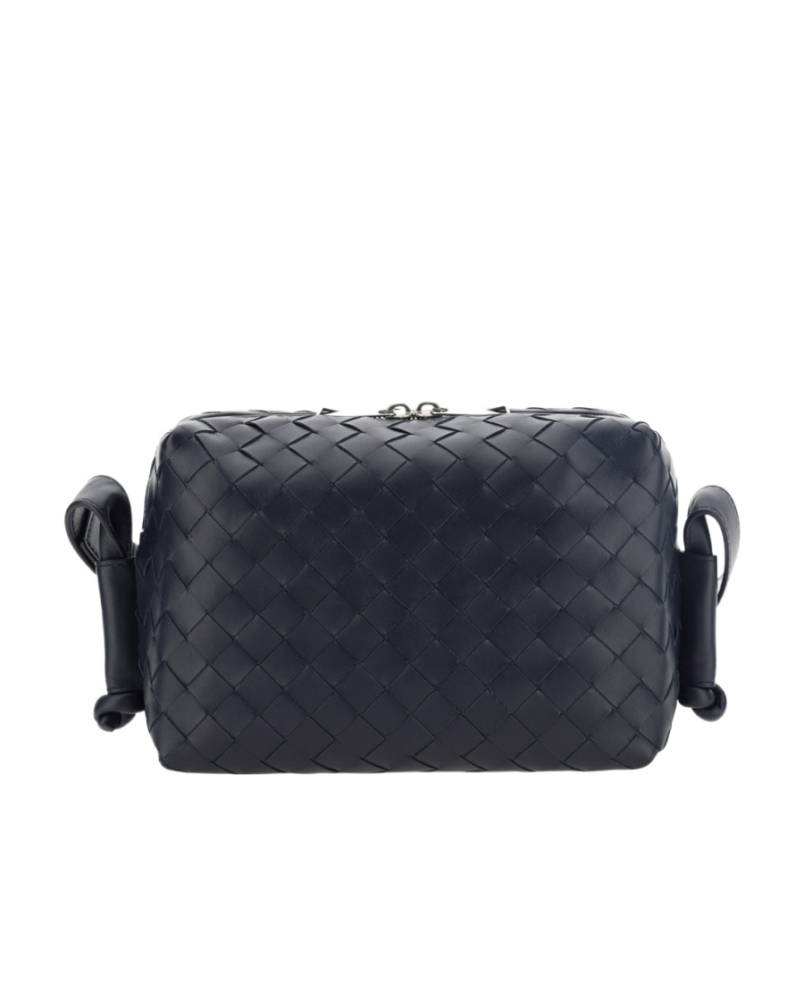 Bottega Veneta Loop Zipper Shoulder Bag In Black