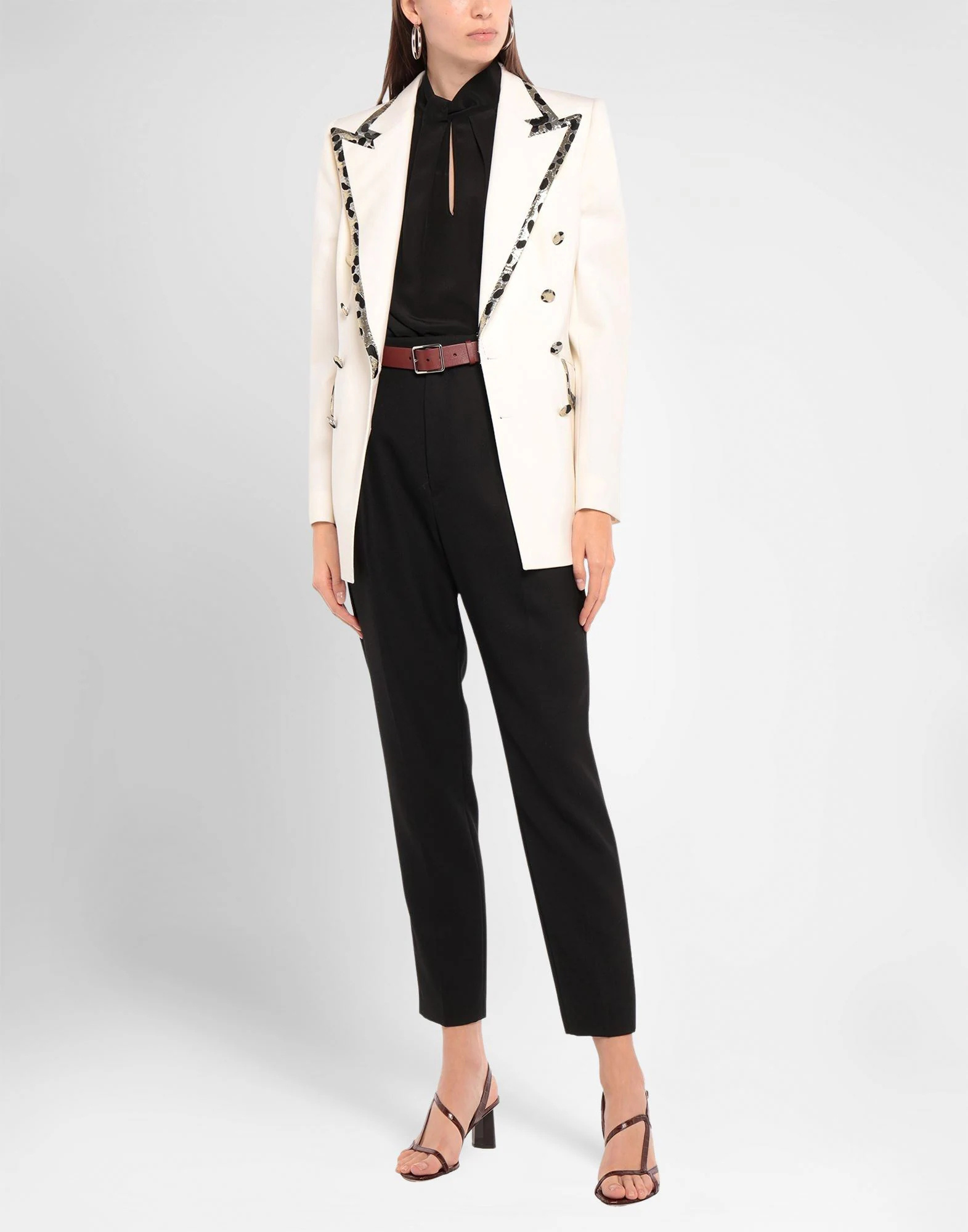 Dolce & Gabbana Double-breasted Blazer In White