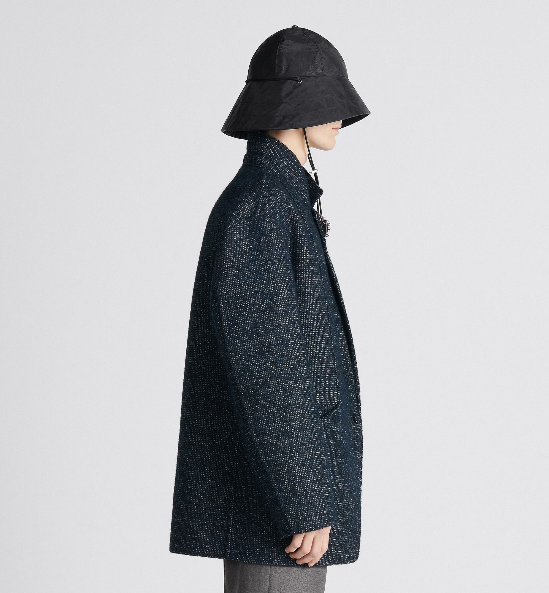 Dior First-cut Wool Single-breasted Suit Coat In Black