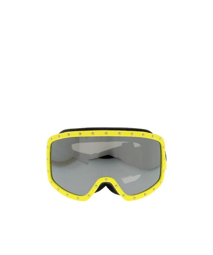 Celine Rivet Detail Ski Mirror In Yellow
