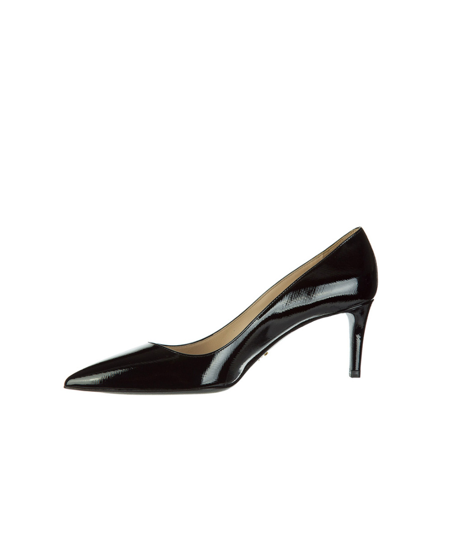 Prada Pointed High Heels In Black