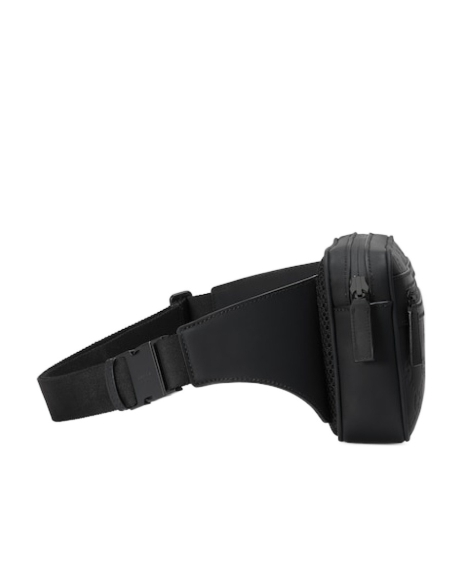 Gucci Gg Cotton Belt Bag In Black