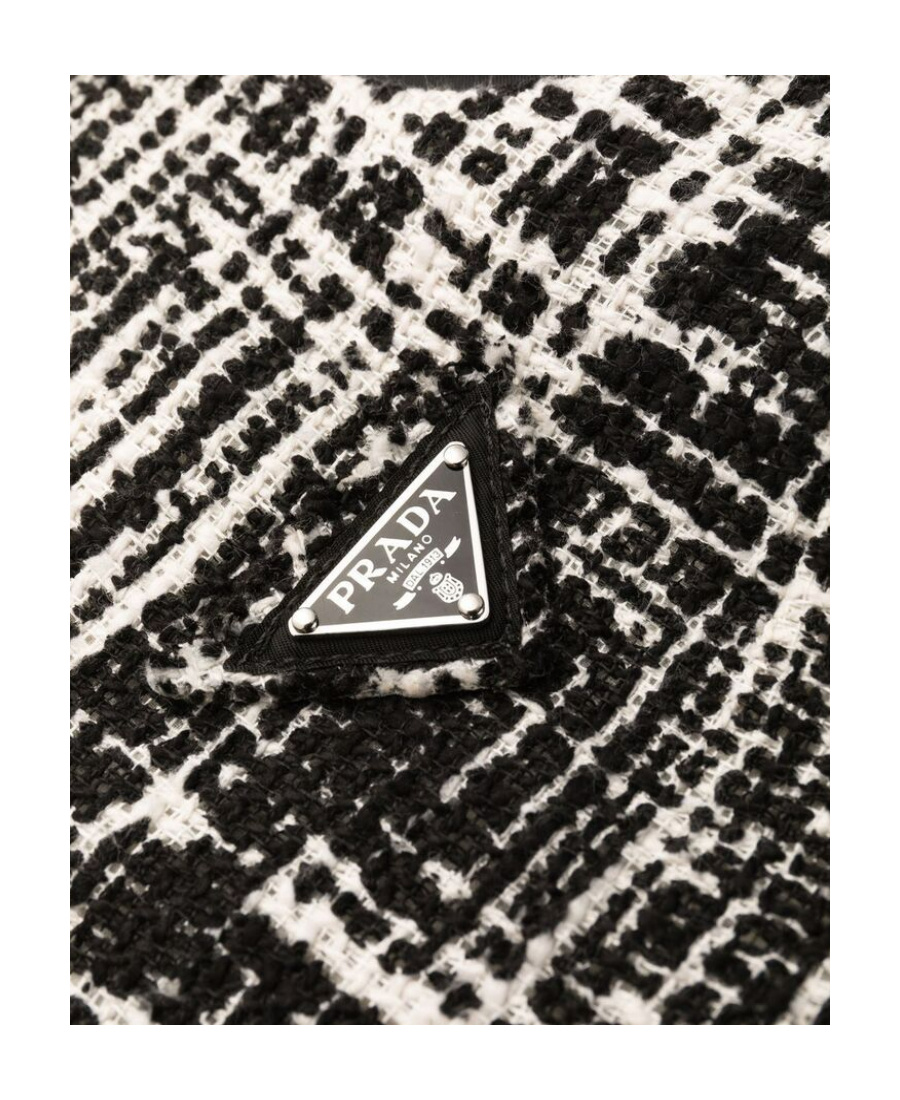 Prada A Dress With A Logo. In Black