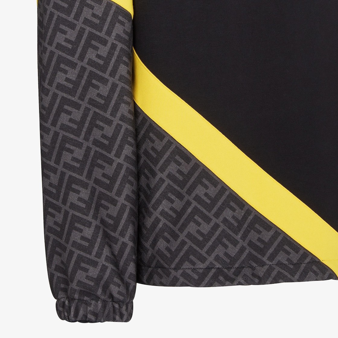 Fendi Logo-print Cotton Hoodie In Black